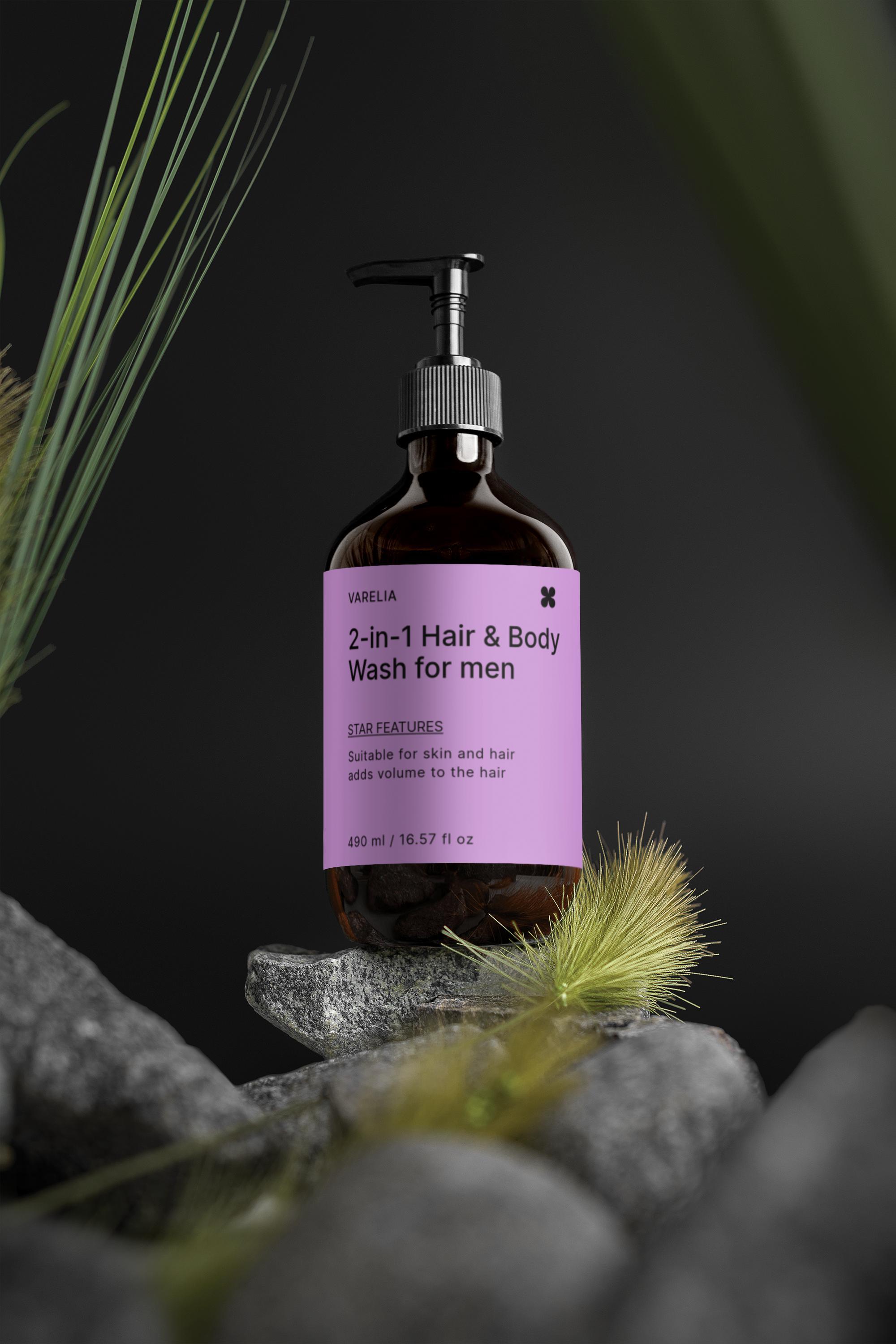 2-in-1 Hair & Body Wash for men